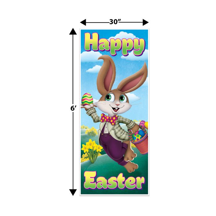 6Ft Easter Door Cover Multi Color