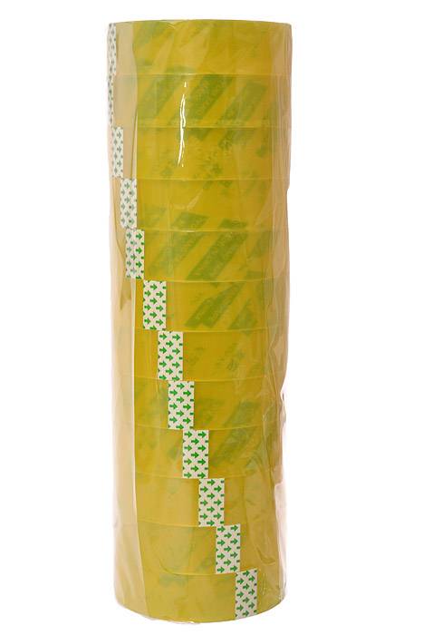 25mm X 50m Crystal Tape Clear Pkg-12