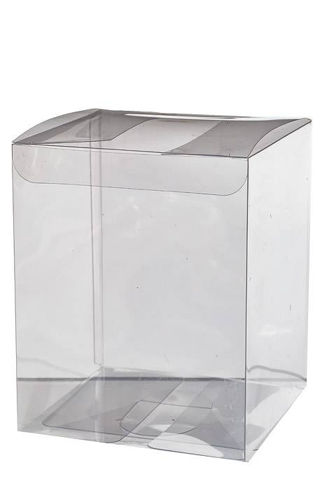4 X 4 X 5" Favor Box Clear Pkg/12