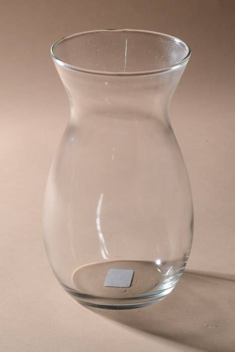 8" Jordan Glass Vase Clear