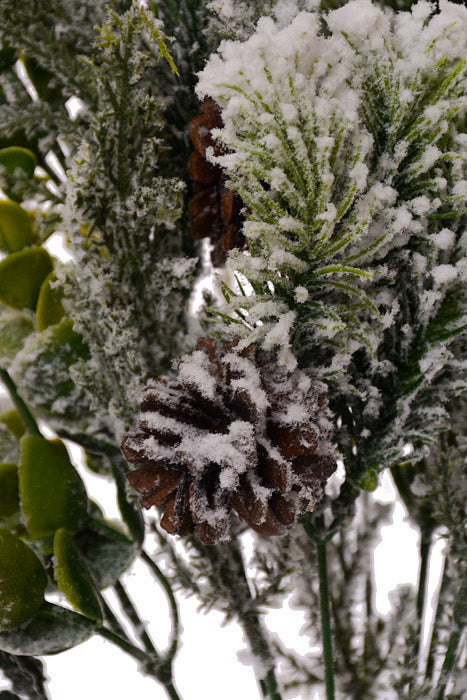 20" Mixed Pine Eucalyptus Green