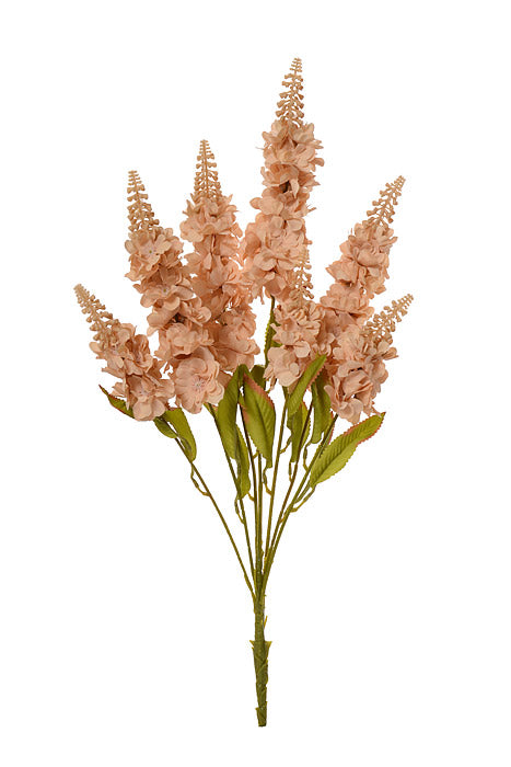 24.5" Silk Snapdragon Spray Beige