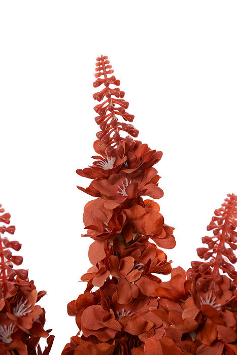 24.5" Silk Snapdragon Spray Rust