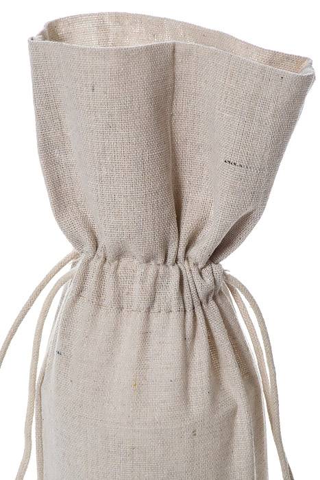 6" X 15" Jute Wine Bag Pkg/6