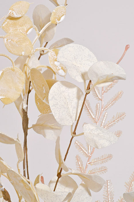 33" Eucalyptus Spray Beige