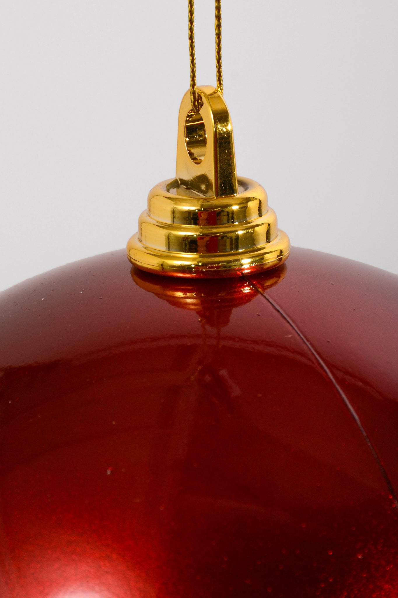 200MM Ornament Ball Burgundy