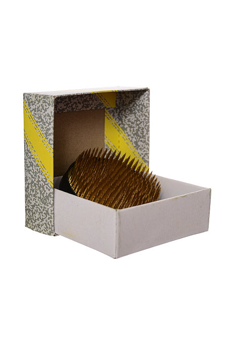 2.7" Round Pin Frog Gold/Black