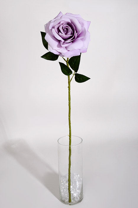 26" Silk Rose Spray Lavender