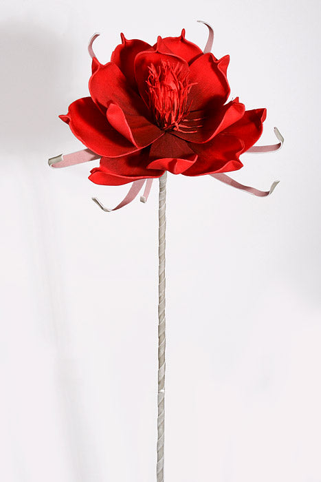 25" Pandula Foam Flower Red