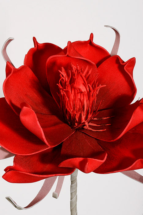 25" Pandula Foam Flower Red