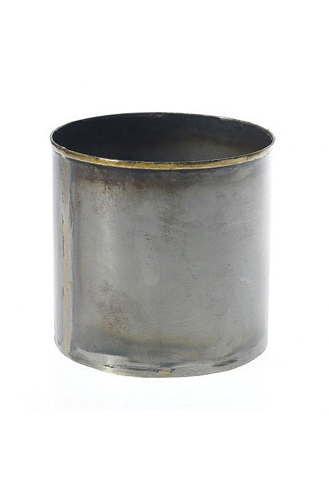 6" X 6.25" Norman Pot Black