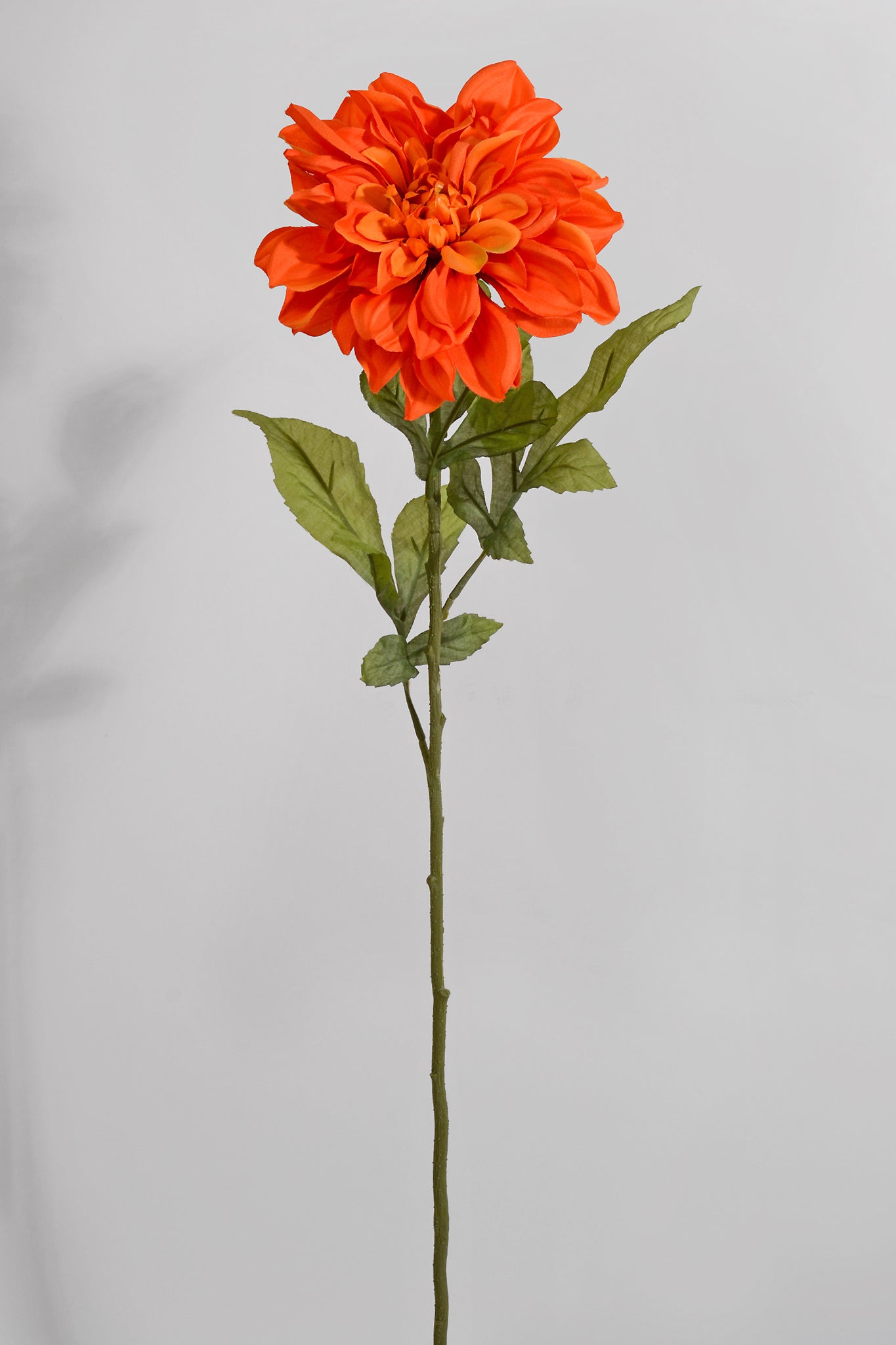 29" Silk Dahlia Spray Orange