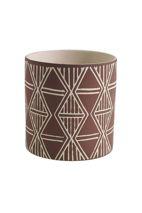 5"x5.25" Sao Pot Brown