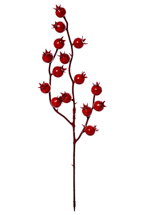 10.5" Berry Pick Red Pkg/24