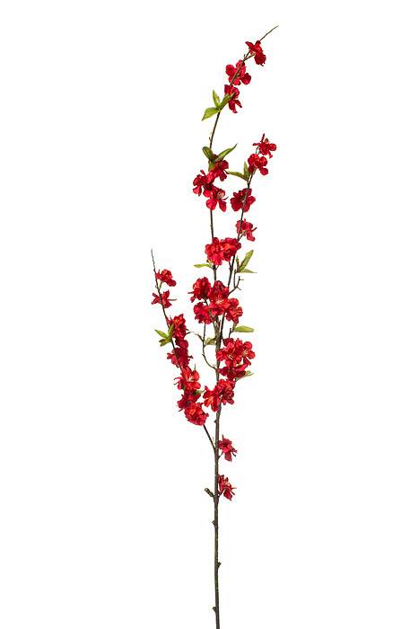 47" Cherry Blossom Spray Red