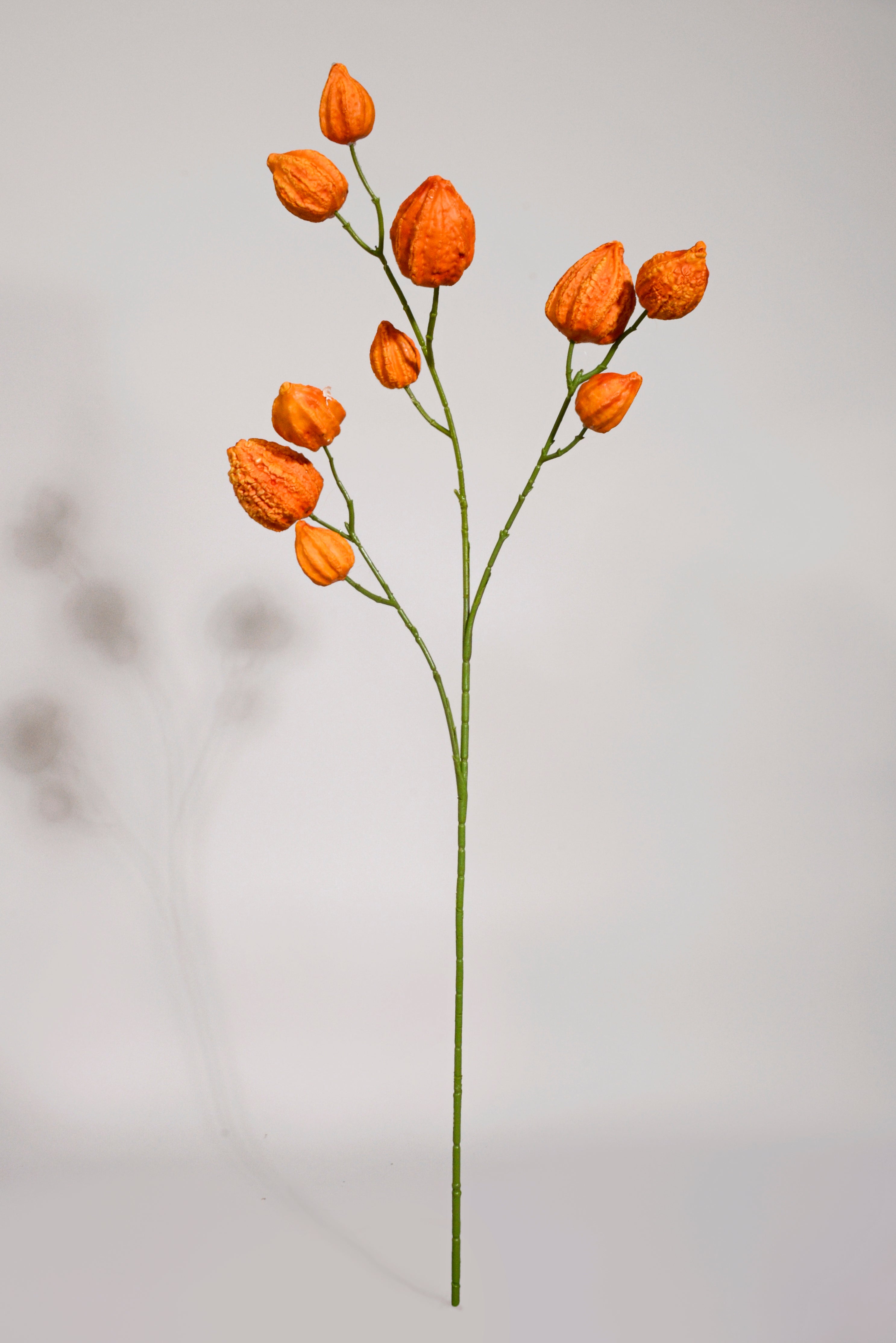 31.5" Artificial Japanese Lantern Spray Orange