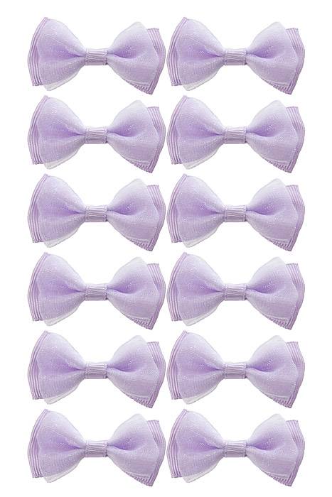 1.75" Ribbon Bow (pkg/12) Lavender