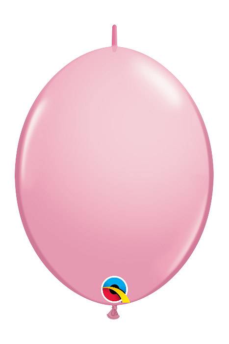 12" Qualatex Quick Link Balloons Pink