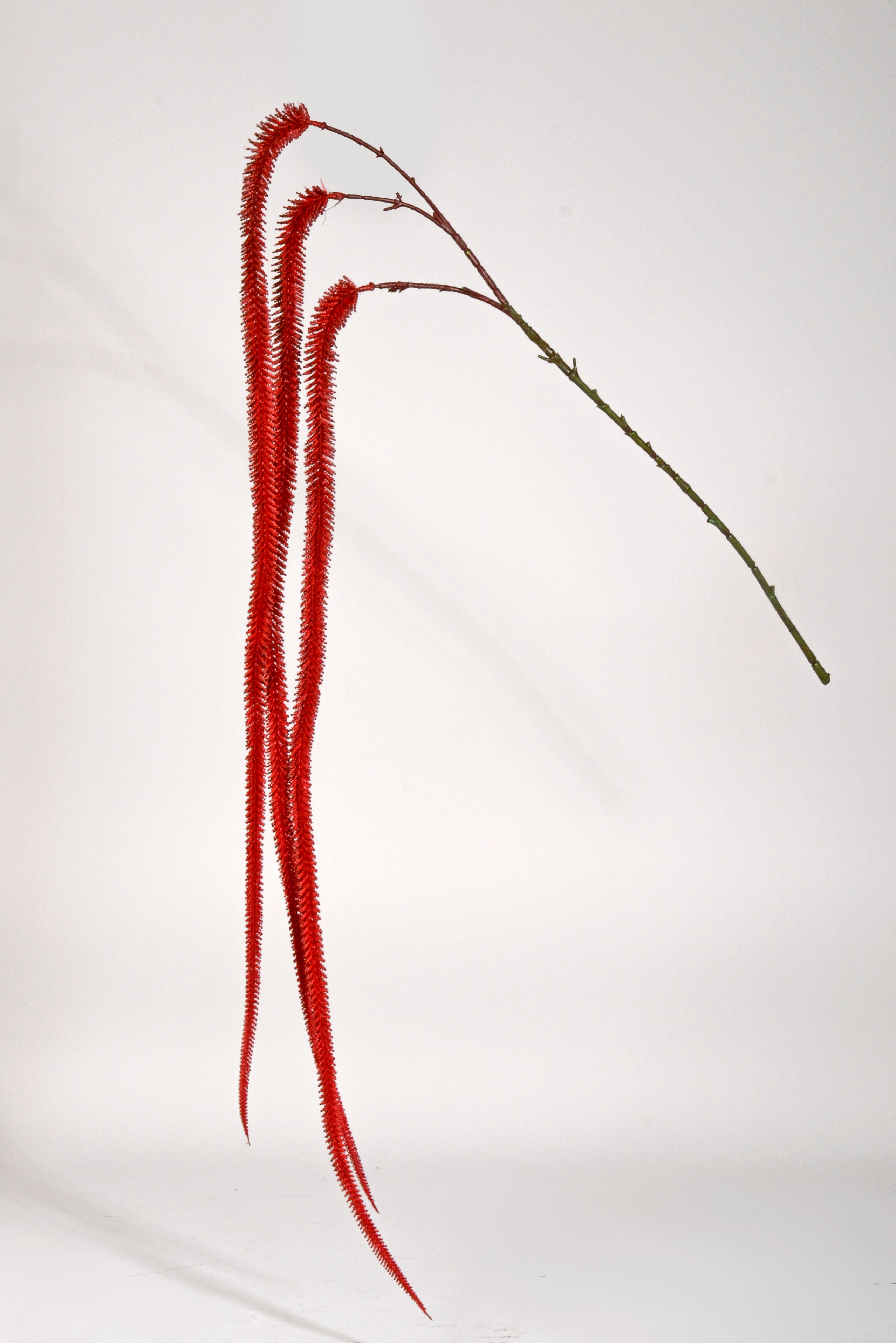 53" Artificial Amaranthus Hanging Spray Red
