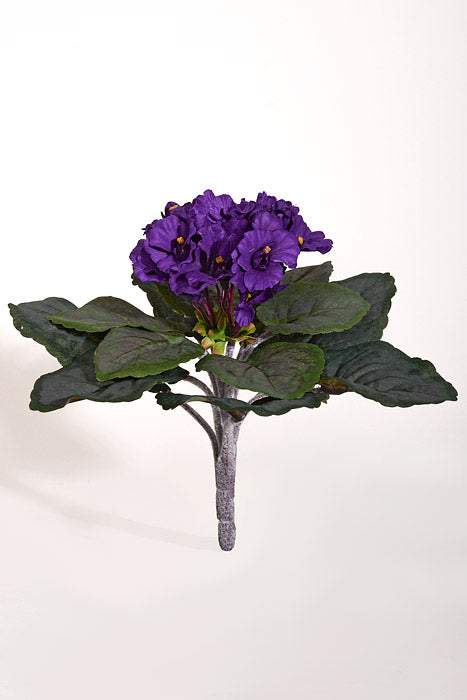 8" Silk Violet Bush Purple