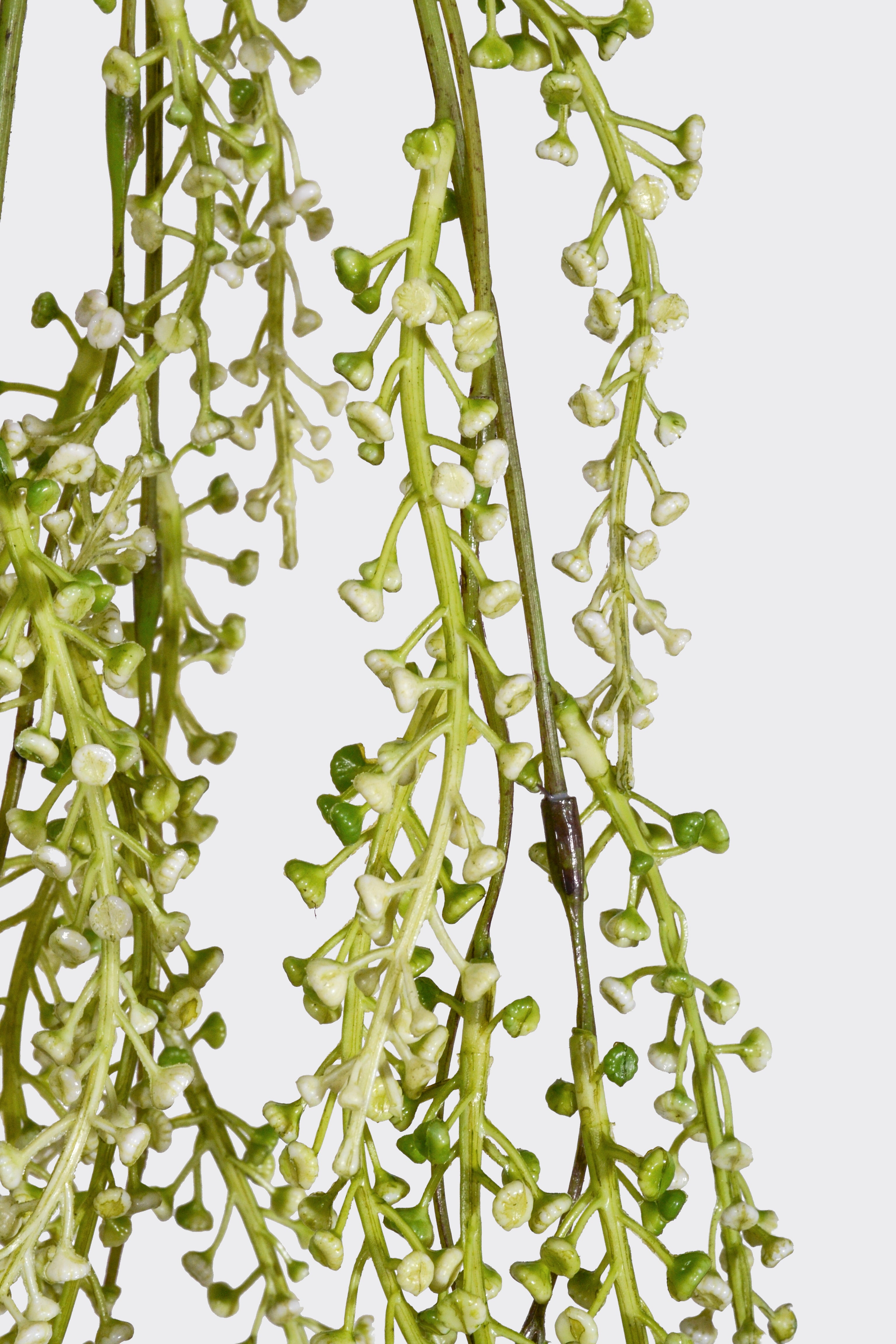 36" Artificial Seed Hanging Light Green