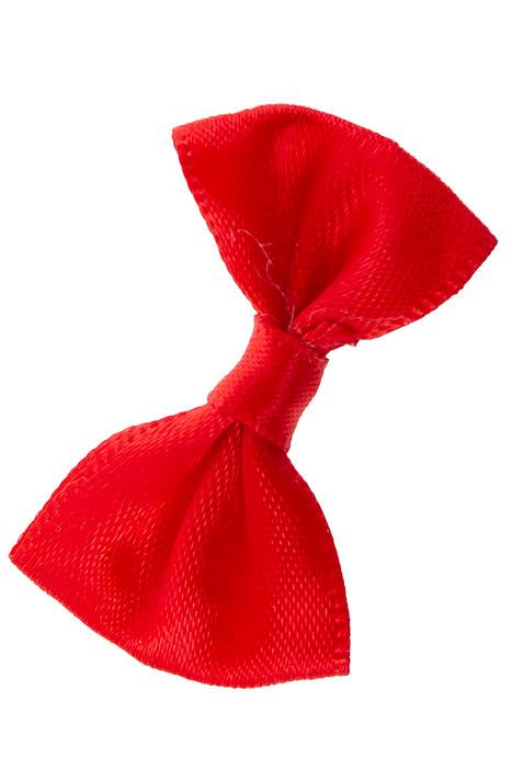 1.25" Ribbon Bow (pkg/12) Red