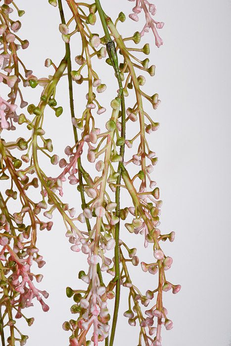 36" Artificial Seed Hanging Pink