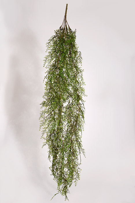 46" Artificial Maidenhair Hanging Bush Green