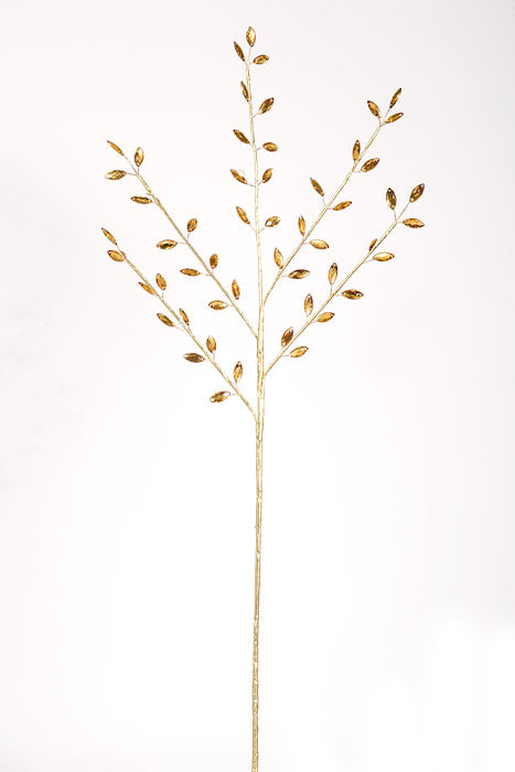 30" Crystal Bead Spray Champagne