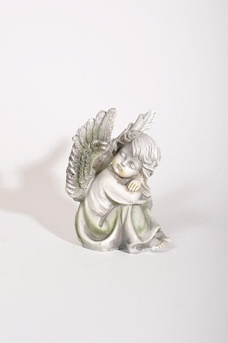 6.5" Sleeping Angel Gray