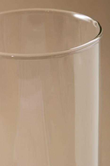 3.50" X 9" Cylinder Glass Vase Clear