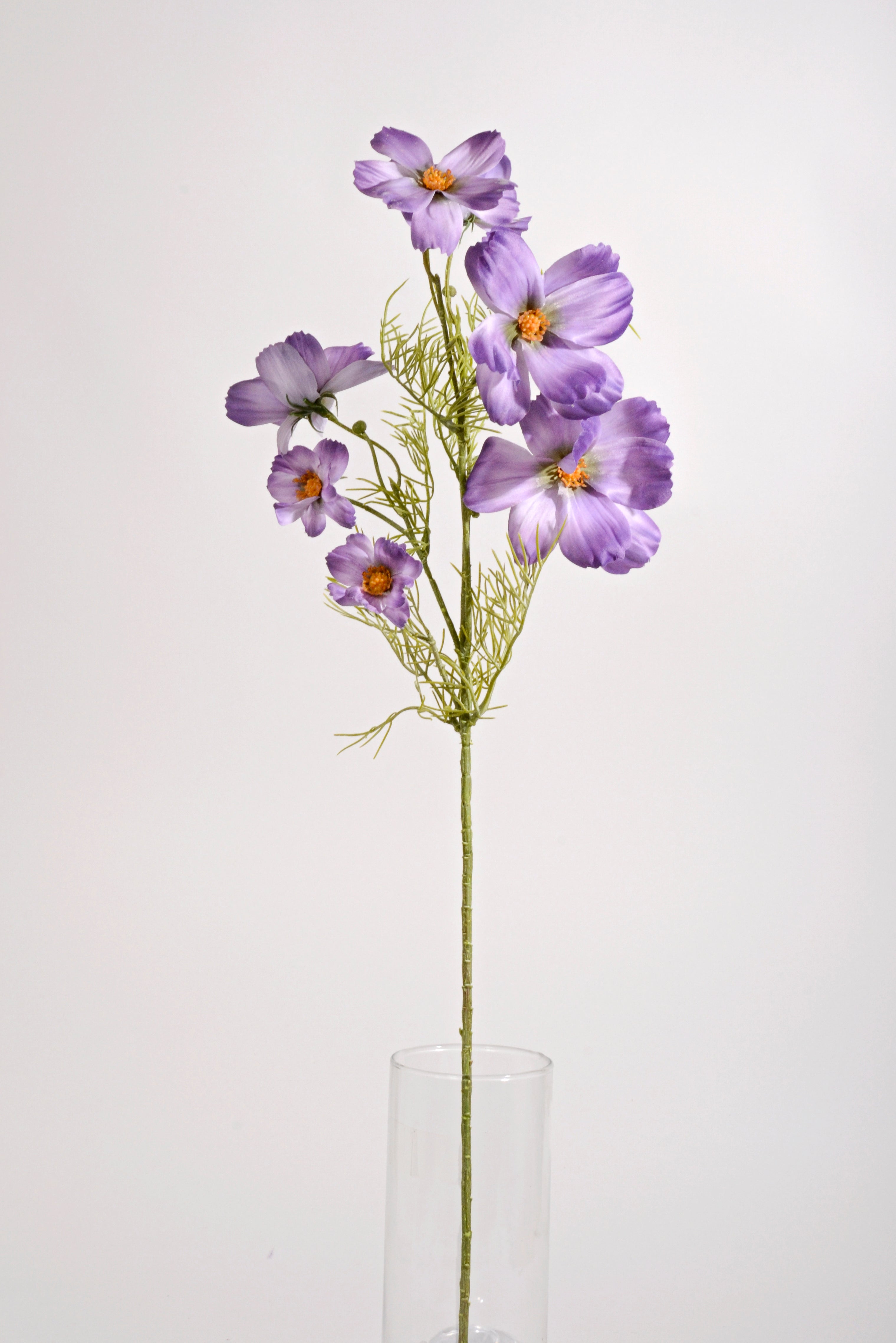 29.5" Silk Cosmos Spray Lavender