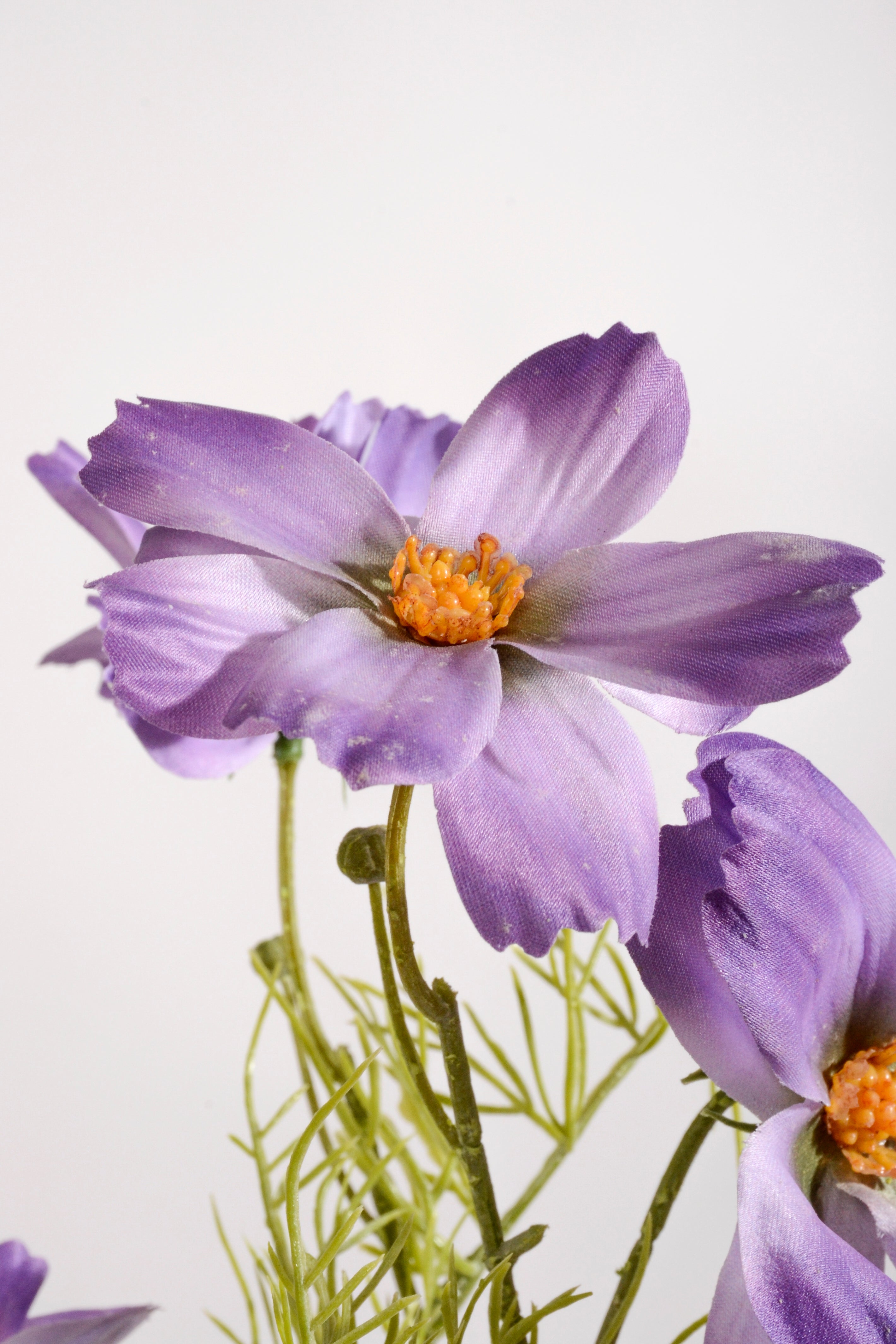 29.5" Silk Cosmos Spray Lavender