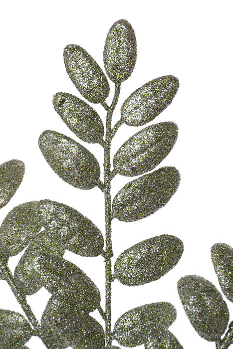 22" Honey Locust Glitter Spray Sage