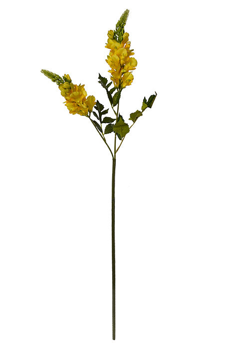33.5" Silk Snapdragon Spray Yellow