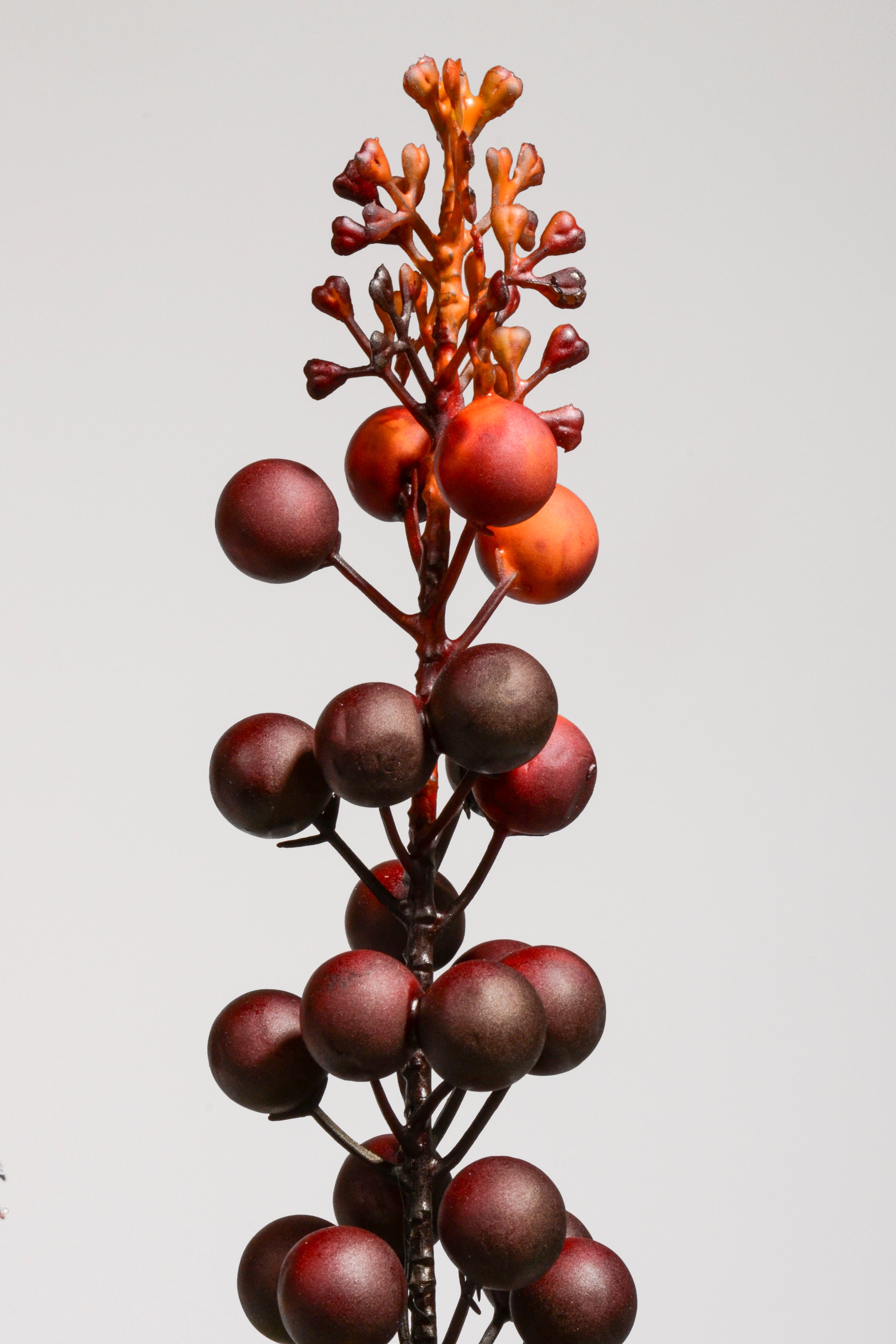 35" Berry Spray Burgundy