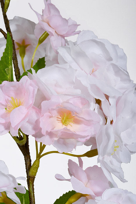 48" Silk Cherry Blossom Spray Light Pink