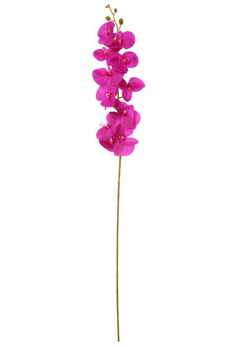 45" Silk Phalaenopsis Spray Purple