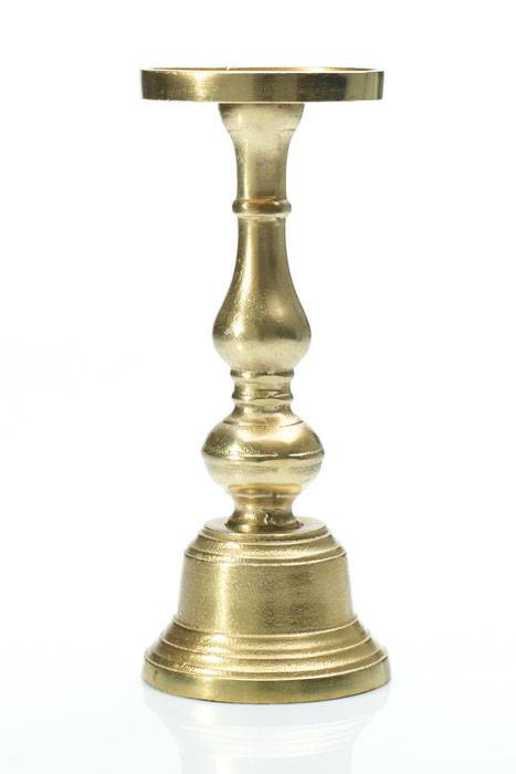 11.5" Athena Candle Holder Gold