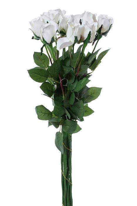28" Planters Rose Bud White Pkg/12