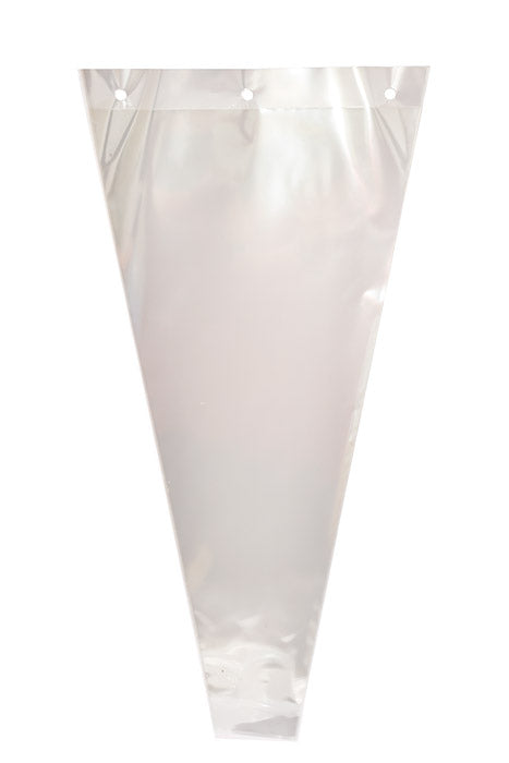 4" X 12.5" X 27" Floral Sleeves Clear Pkg/50