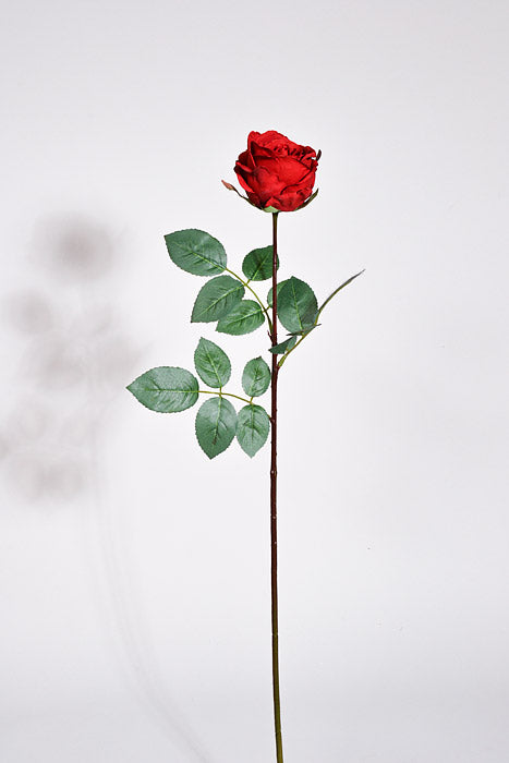 29" Silk Rose Bud Red