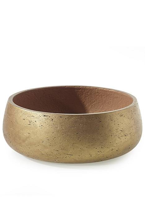 15.25" X 5.75" Mecca Bowl Gold