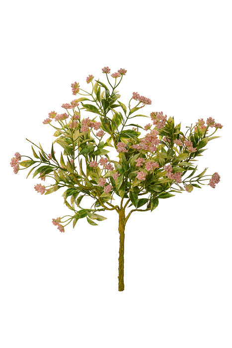 17" Mini Blossom Bush Pink