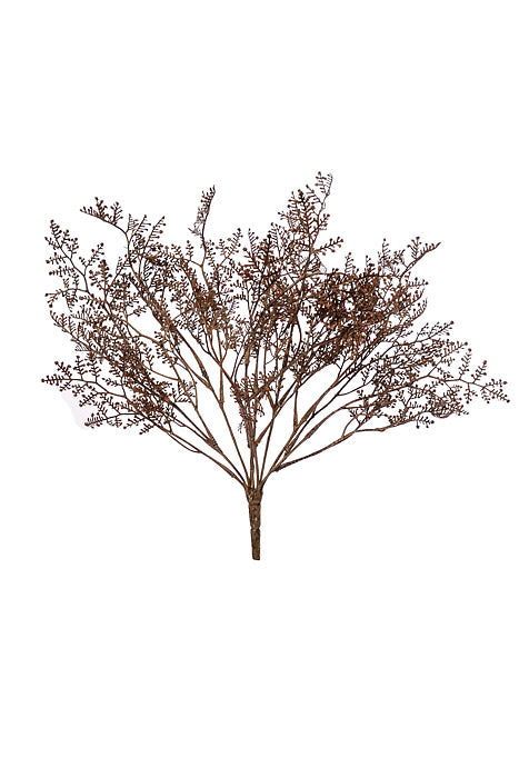 14" Limonium Bush Brown