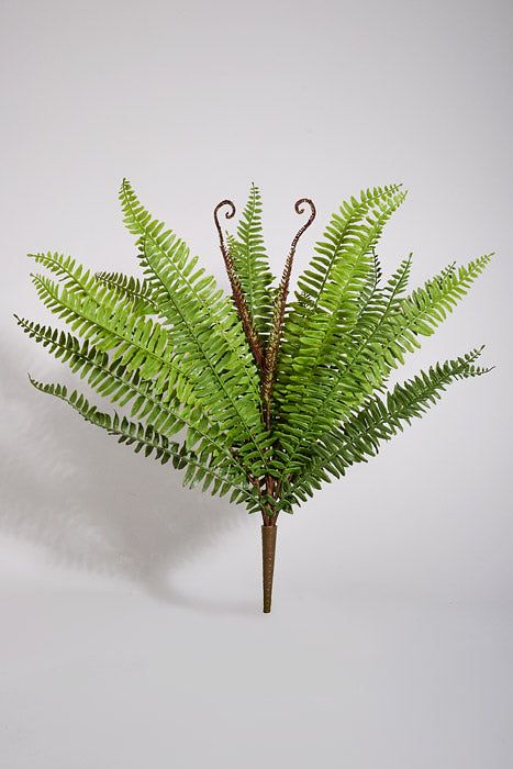 21" Real Touch Ruffle Fern Green
