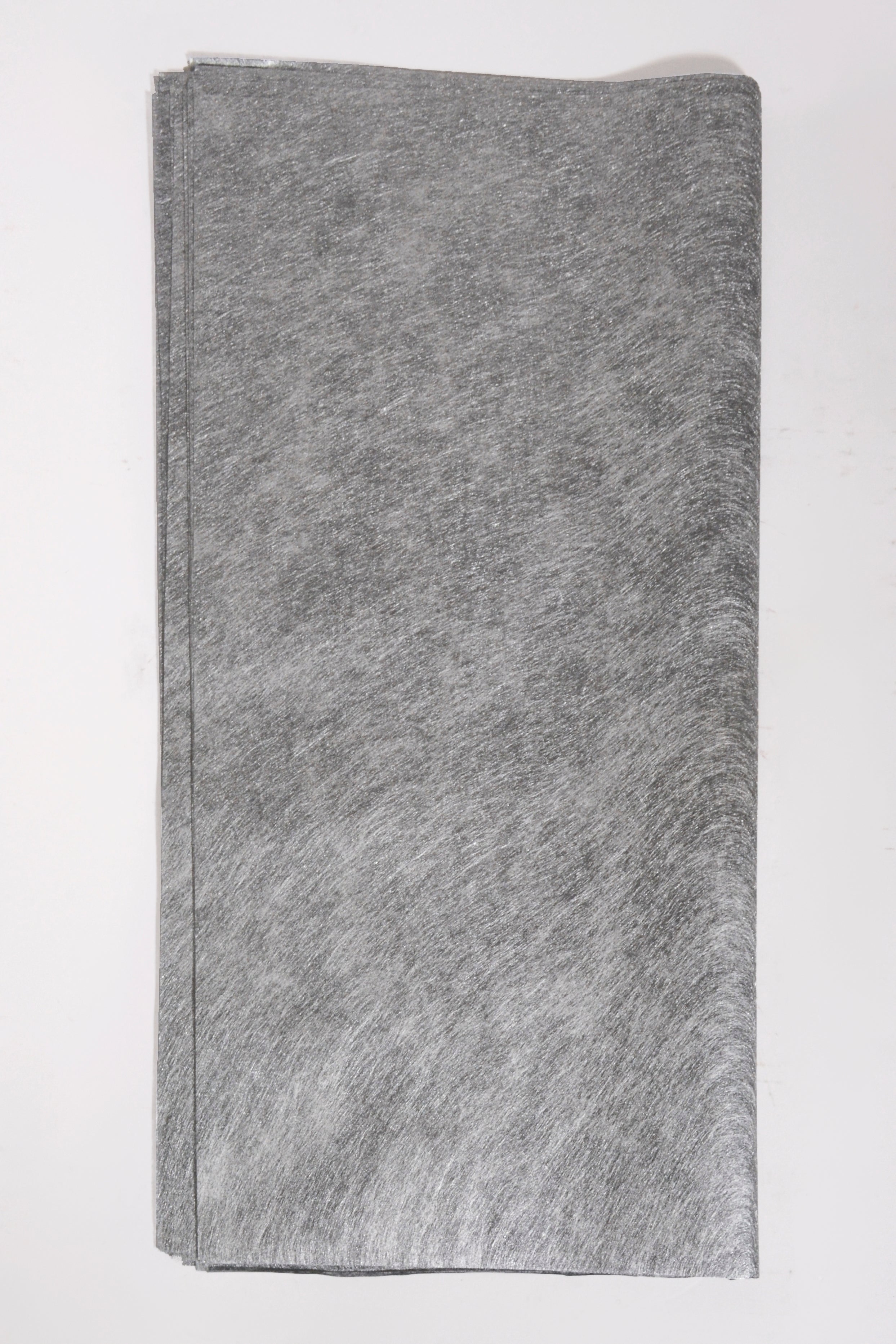 23" Flower Wrap Paper Silver Pkg/20