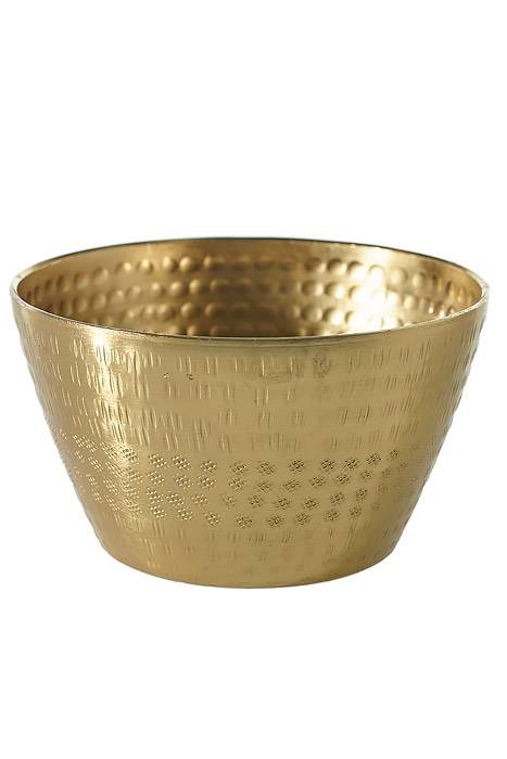 6.5" X 4" Jema Bowl Gold