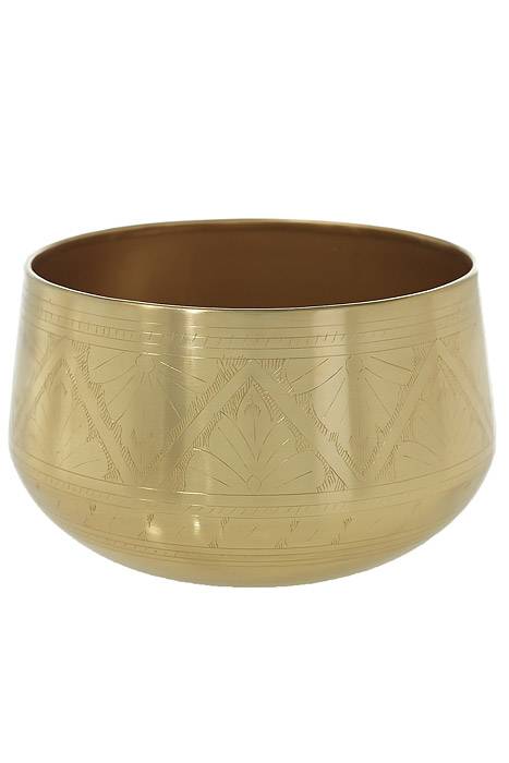 9.75" X 5.75" Tulum Bowl Gold