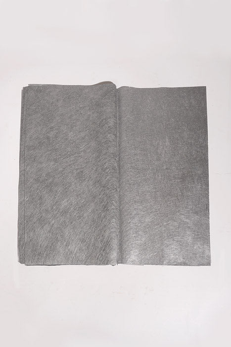 23" Flower Wrap Paper Silver Pkg/20